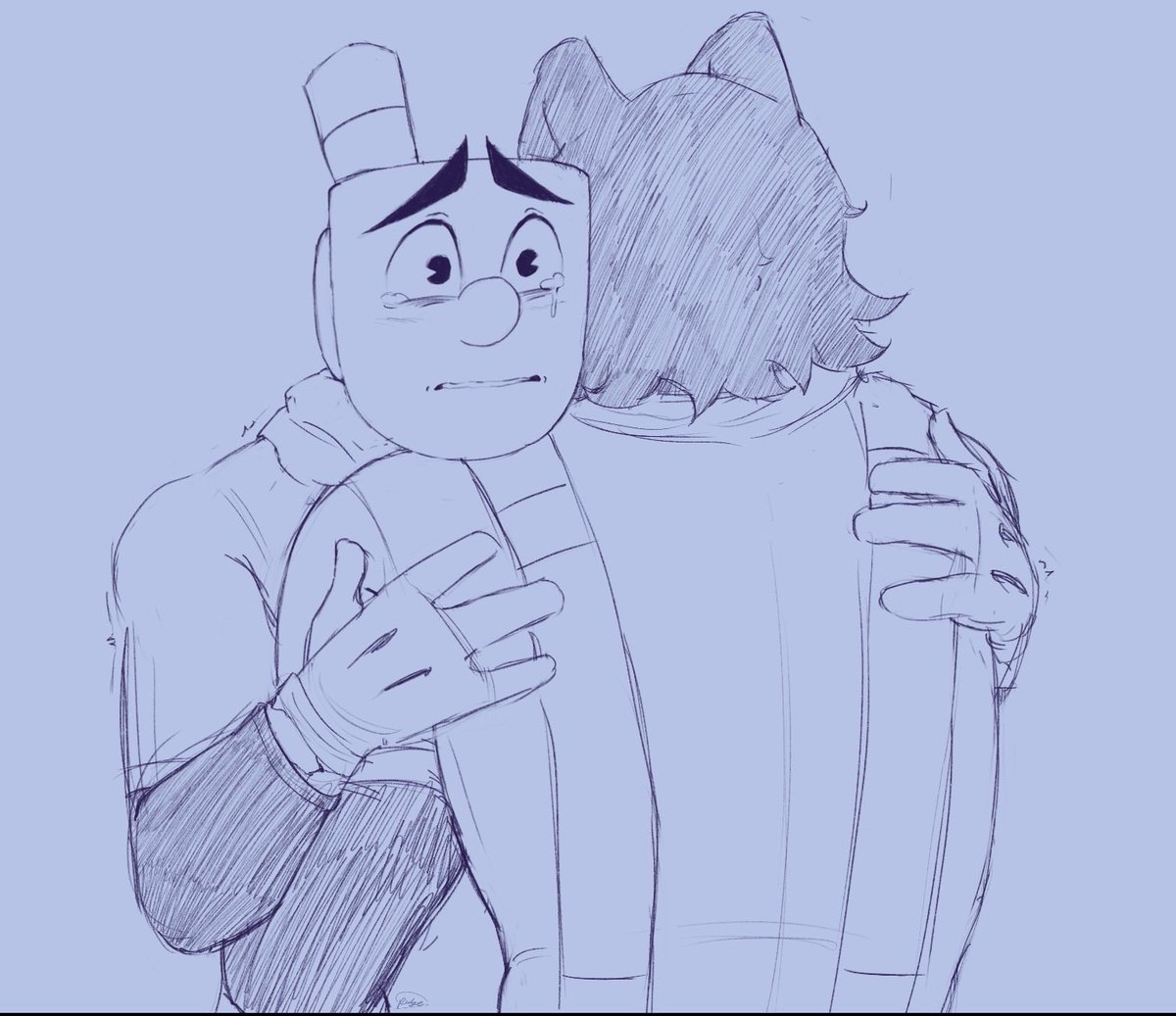 Pidge_gone's tweet photo. sumthin I feel would happen between them #mugmutt #motm #mugman #boris https://t.co/570VTXx06d