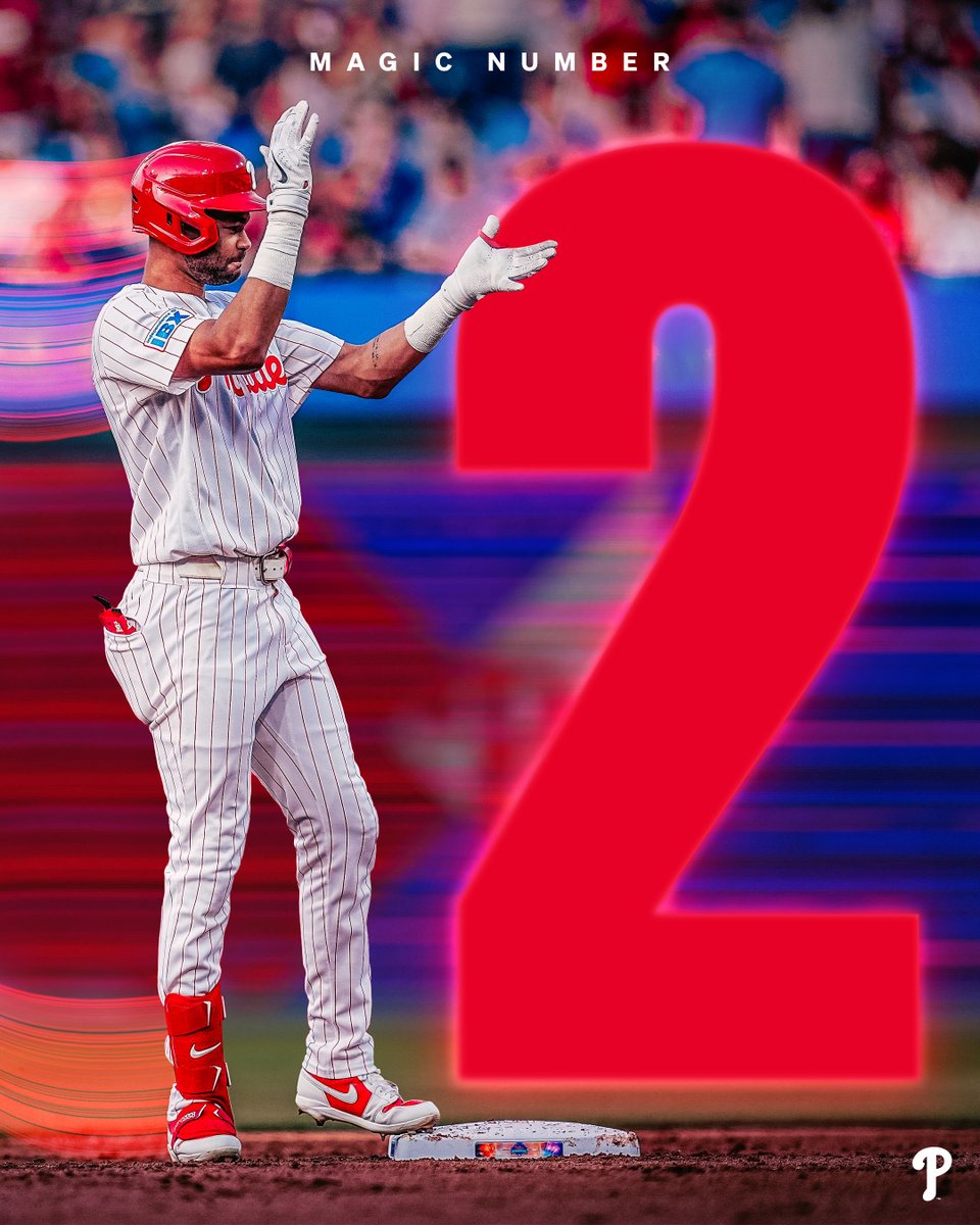 Phillies's tweet photo. ✌️ https://t.co/WXogLPZ291