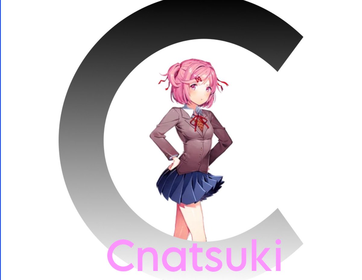 sayoricantread's tweet photo. woah I noticed something DDLC actually stands for the main characters! 

thats so cool https://t.co/rqE2jGa0op