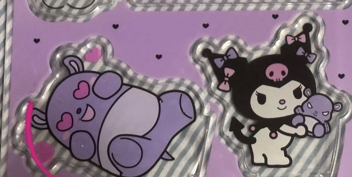 itto_na's tweet photo. クロミちゃんも好き💜
ルミネtheよしもとで、クロミちゃんの子分、バクの生セリフ聞けました😍
お笑い芸人さんが声優してるの知らなかった！ https://t.co/SdfOopJJNd
