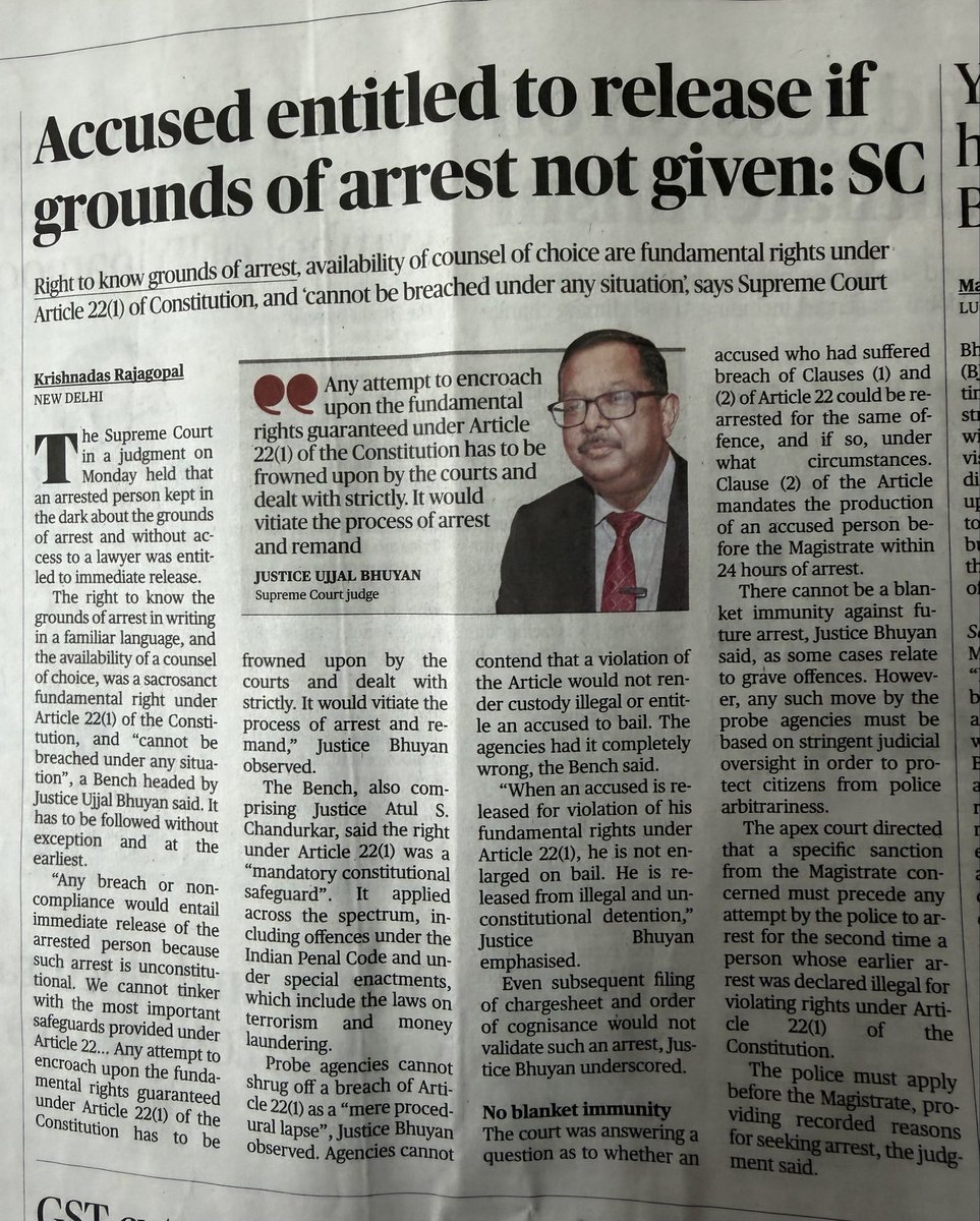 NRamchandranIPS's tweet photo. Police leaders and supervisors must circulate and explain this important Supreme Court direction to all personnel working under them. https://t.co/uQ0CvkGGP9