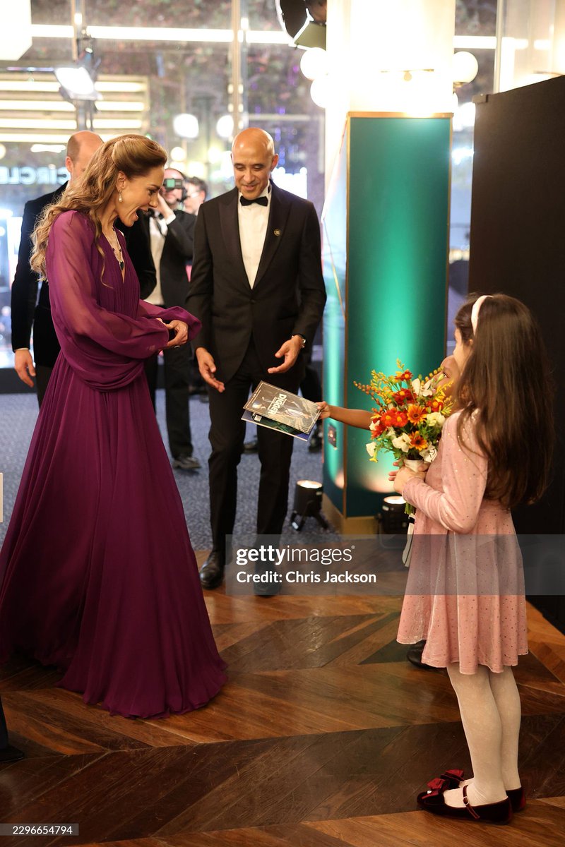 SabirahLohn's tweet photo. Additional pictures from the premiere. Wish there were cameras on the other side so you can see the other adorable little girl.
Plus an additional picture of David Beckham with the Prince and Princess of Wales. I always love their friendship. https://t.co/8f7kULgQ8V