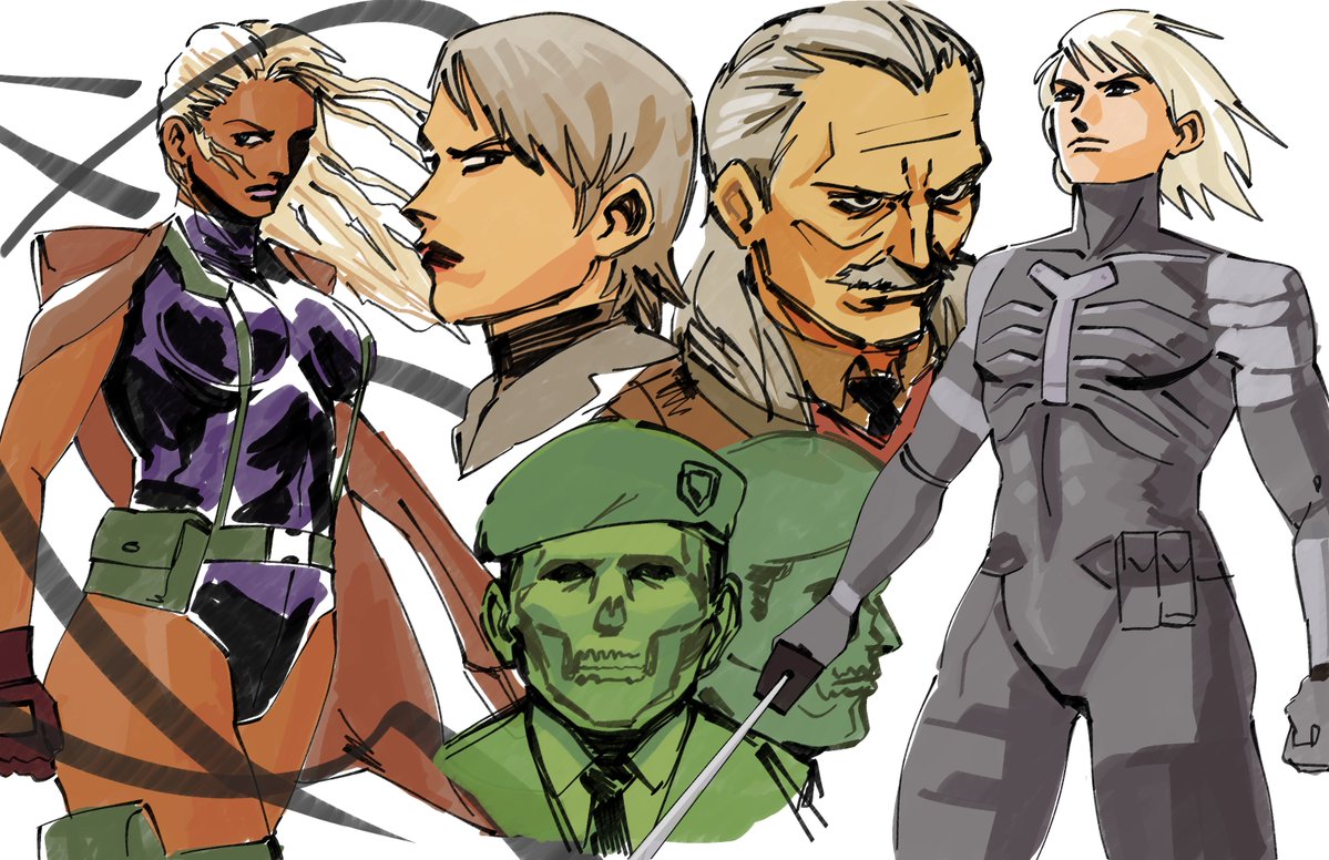 uhloosh's tweet photo. mgs2 sketches https://t.co/Lcj6G6tFdZ