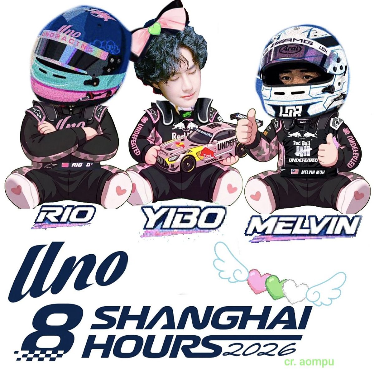 aompu's tweet photo. มันคงเป็นความรัก 🩷💚🤍
#WangYibo
#หวังอี้ป๋อ
#YIBO85 #85RACING https://t.co/7DiUdJTAVe