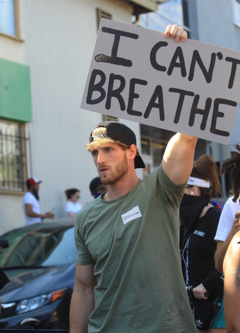actingliketommy's tweet photo. I'm old enough to remember when Logan Paul was going to black lives matter protests, before Dana White paid him to be a groomer for Trump.

These guys are full of shit. https://t.co/MmDyWCRUS9