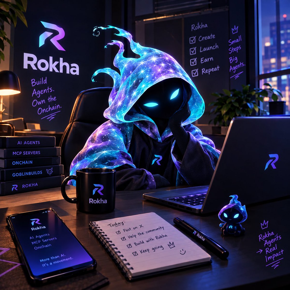 Timi_Cryptic's tweet photo. I’m paying attention to the projects trying to make agents actually useful onchain. Rokha is one of the names on my watchlist.
    @rokha_agent @GoblinBuilds https://t.co/w3OFv7M4P9