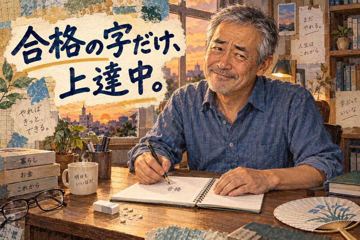 station_mak2's tweet photo. 六十歳からFP３級を目指すとき、何から始める？日本FP協会の試験方式や受検料を確認し、通信教育の総額・質問条件・教材の見やすさを考えます。

学び直しへの気恥ずかしさと、無理なく勉強を始める工夫を、架空の場面を交えたエッセイで紹介します。
https://t.co/9kMsMTkp8n https://t.co/MwGXyOCG17