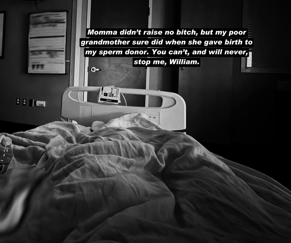 IAmMissCharisma's tweet photo. On another note, Uncle Adam and I are entertaining the nurses since he’s in the next room. They love our covers of JB songs.

Which reminds me… thank you Uncle Adam and Aunt Beth for taking me, mom, Lyric and Ruby on the Believe Tour even though SOMEONE thought it was “dumb.” https://t.co/N2dVkYQqjC