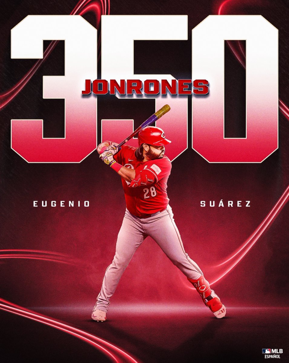 mlbespanol's tweet photo. ¡Un momento para recordar en la carrera de Eugenio Suárez en MLB! 👏 https://t.co/sjOeOj4STu