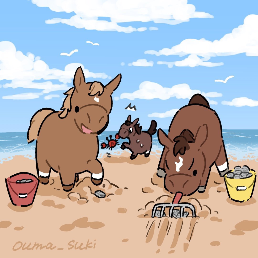 ouma_suki's tweet photo. #5連休は掘り出し作家大収穫祭
お気に入りの🐴ちゃん達 https://t.co/7hTo4xv7tY