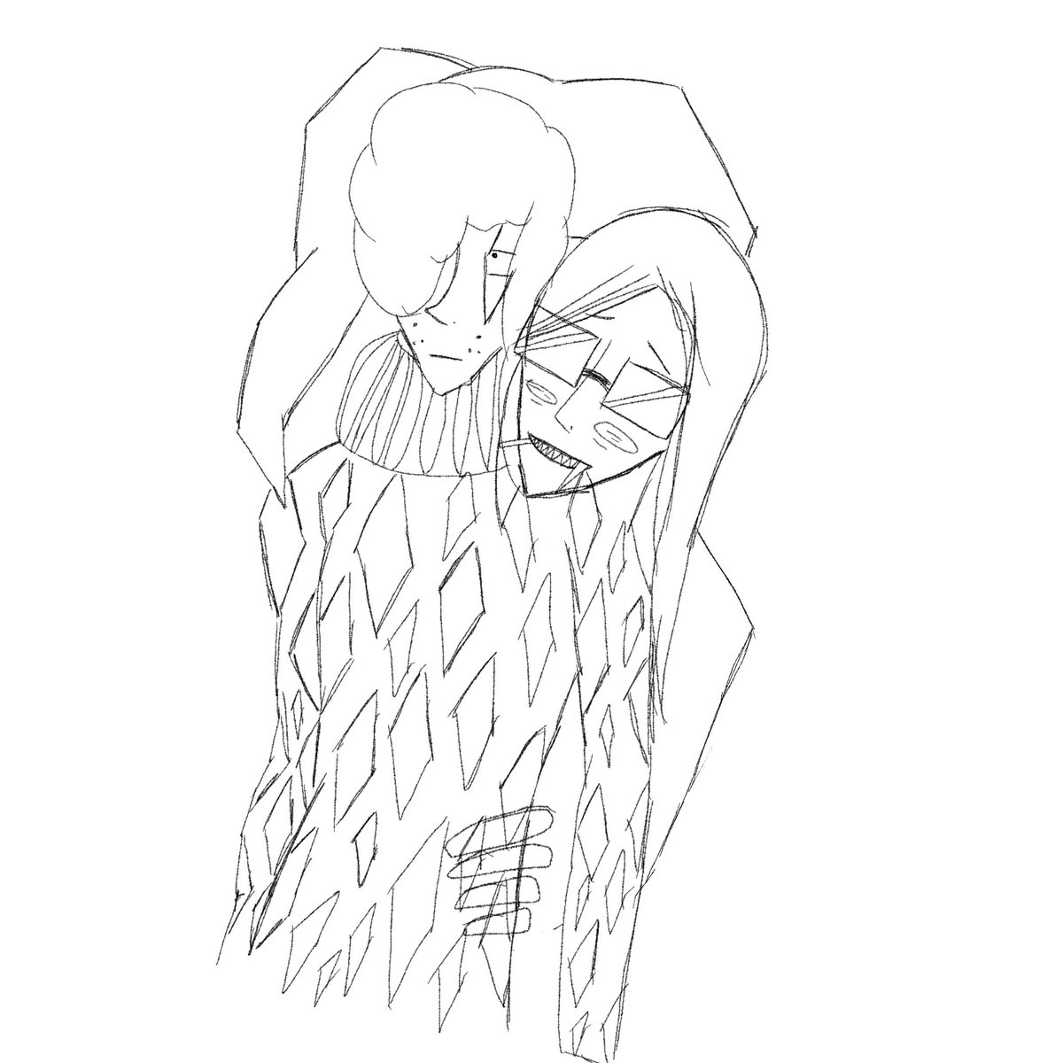Smeod1's tweet photo. Quise dibujar el headcanon que yo tenía sobre las vestimentas de Pierrot, Arlequín y Jester de #Sebastian , pero me dio paja dibujar a Randal25 y a Sebastian Jester xd
#Randal #Ranfren https://t.co/WvsE9OqhTZ