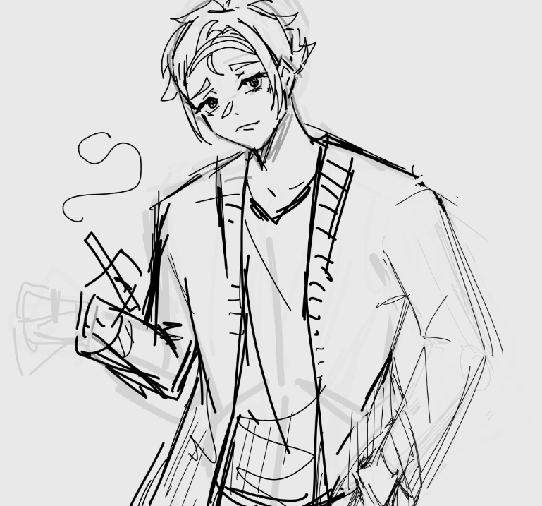 cafian0's tweet photo. Banned myself from drawing by using a pen as a hairpin cuz I went on a spiral I gotta study fml https://t.co/tJ22GT1uQo
