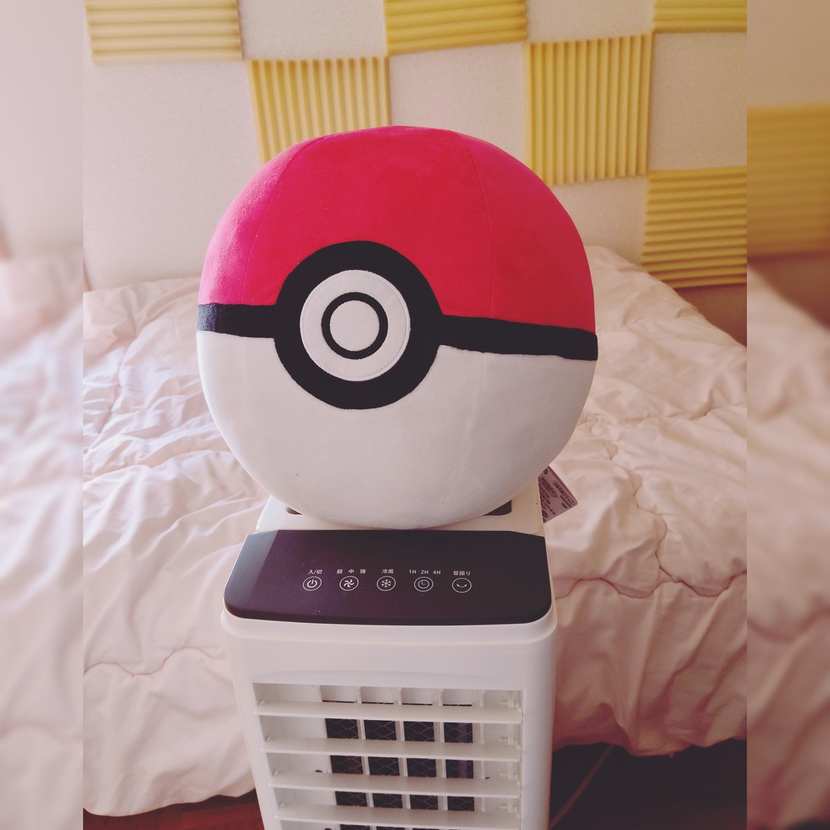 nasuno_gainen's tweet photo. 大きなモンスターボールの
置き場がなくてずっとコレ

クレーンゲームで偶然1回で
獲れたのだけれど、帰りの
電車内で

「ママぁ！あの人大きな
モンスターボール持ってる！」

って、まるで何かのワンシーン
のごとく言われて恥ずかしかった
43の夏 https://t.co/1FQ3js1FUQ