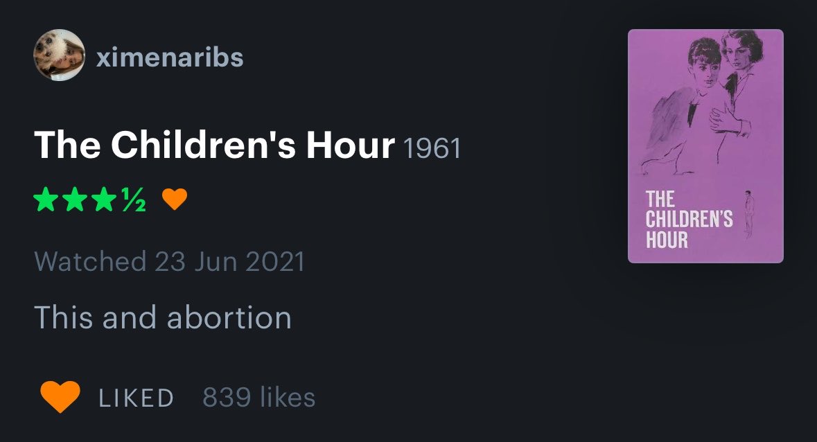 sayznow's tweet photo. watched the children’s hour bc of bey, cried and found my favorite review too https://t.co/ZgUmE3yDqv
