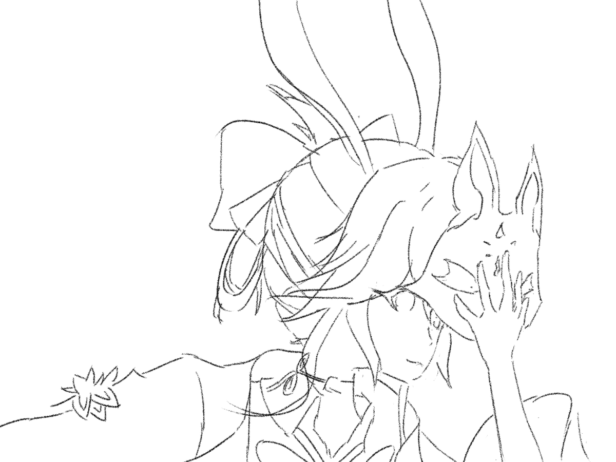 heyfugue's tweet photo. evanescia sketch (dont mind the hands..) #honkaistarrail https://t.co/FgMKO90isj