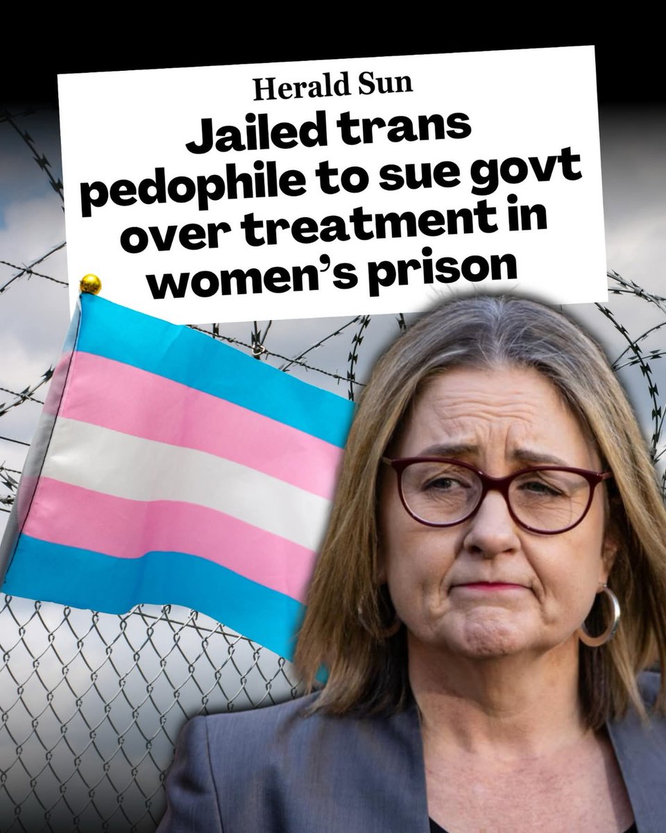 Shorty82146's tweet photo. @PowellAlex80076 @salltweets Heres 1 example of it in Australia,  but theres also another decepticon in a melbourne prison that r*ped multiple female prisoners and us tax payers r now paying compensation to those female victims https://t.co/netrmmZfho