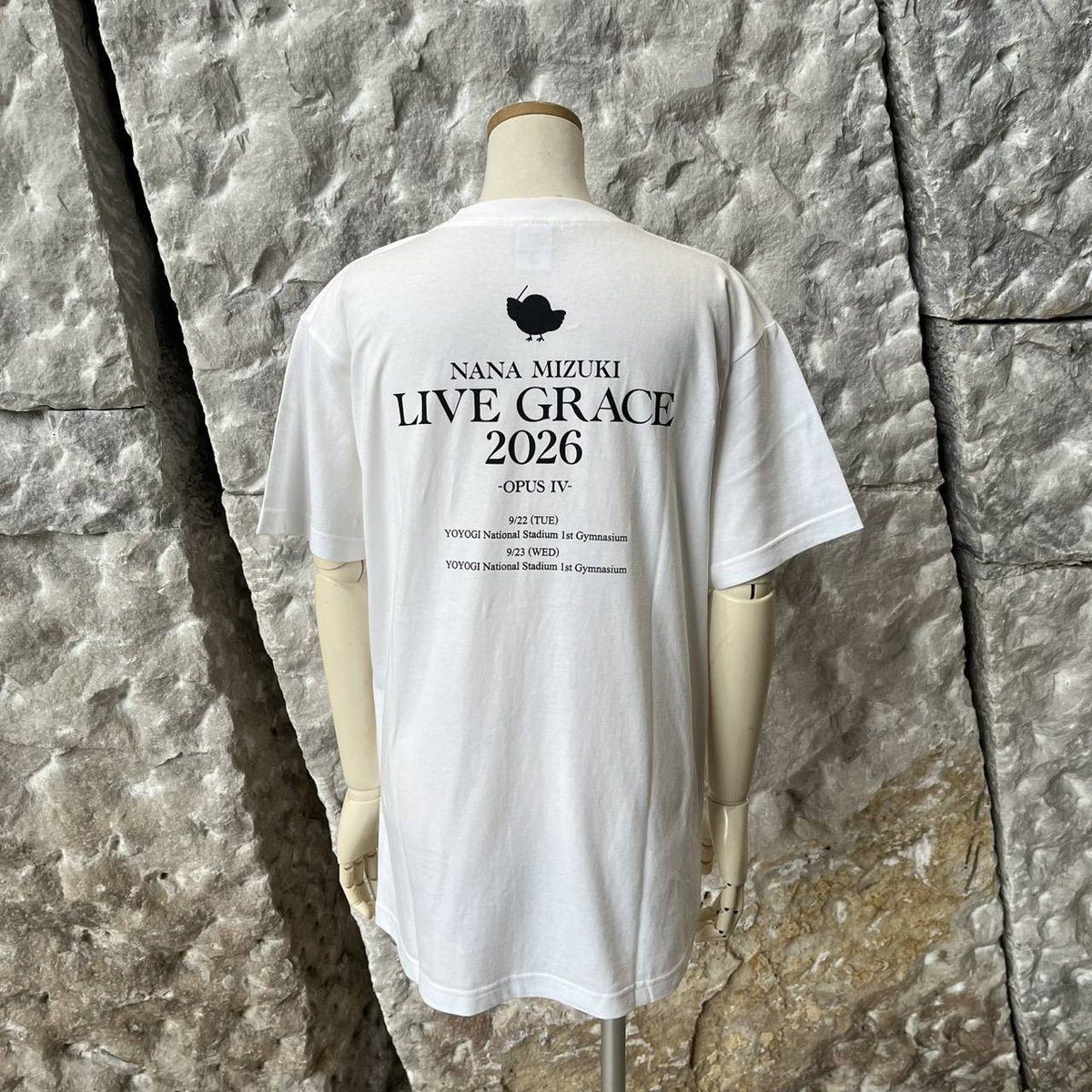 NM_NANAPARTY's tweet photo. 「#LIVE_GRACE_4」DAY2
📍国立代々木競技場 第一体育館

グッズ当日販売開始しました！
会場限定グッズもお見逃しなく🛍
https://t.co/Gj1SDgk3ix
 
#水樹奈々 https://t.co/moo7UgdUSE