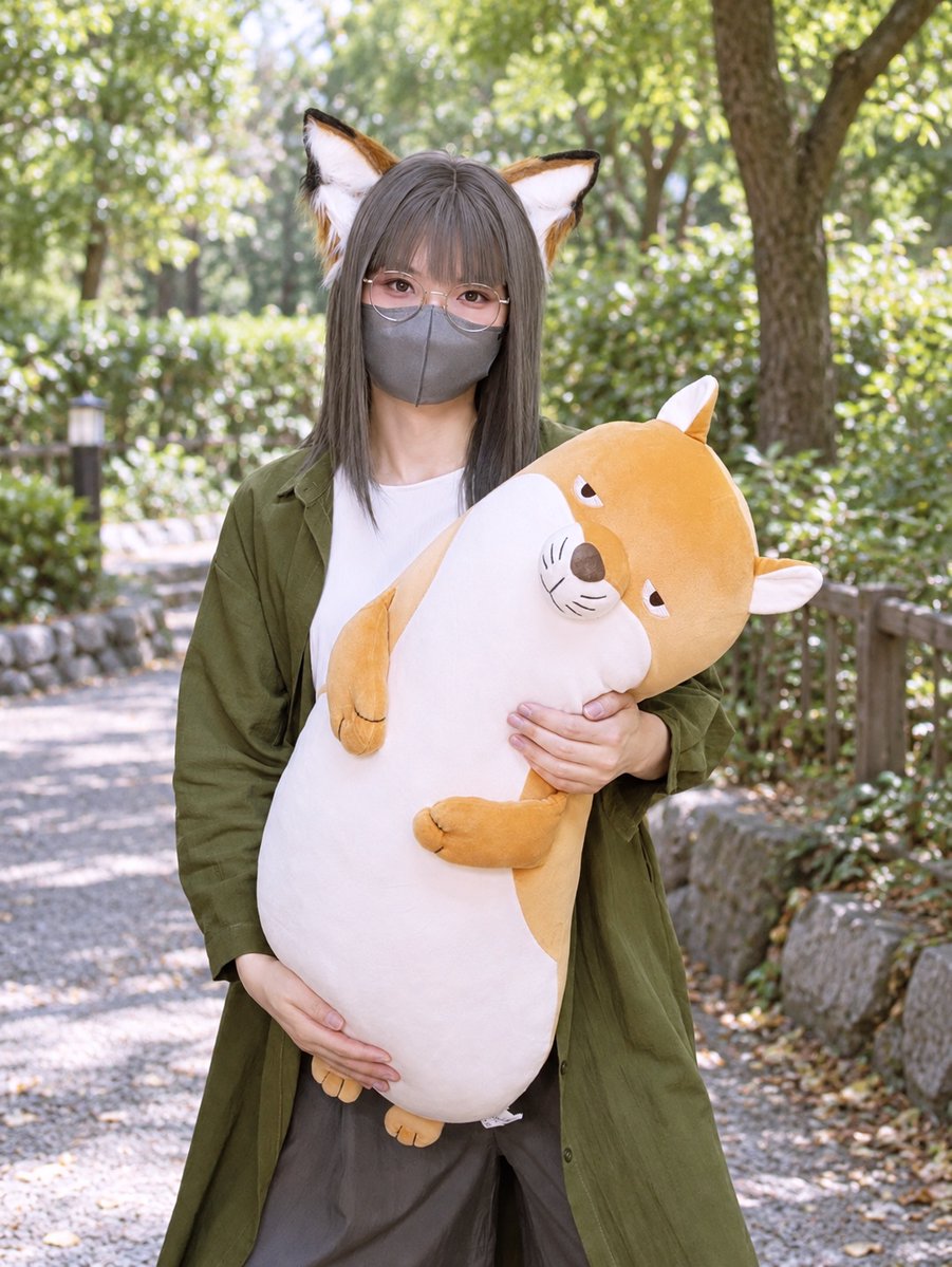 Doppel_IrohaN's tweet photo. 最近増えたチベスナの抱きぐるみがお気に入り
何とも言えない顔にもっちり感すき
※背景はAI差替
#女装子 #女装 #女装男子 #男の娘 https://t.co/HpAfaUx3b1