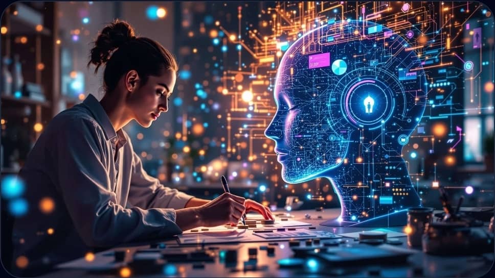 QbeepOfficial's tweet photo. AI is reshaping the creative world 🎨🤖
From music to images & scripts, AI can expand creative possibilities—but critics warn of reduced originality & artist displacement
Is AI enhancing creativity—or quietly replacing it?
#AI #Creativity #Artists #GenerativeAI #Tech #Qbeep https://t.co/JwOPUiRh46