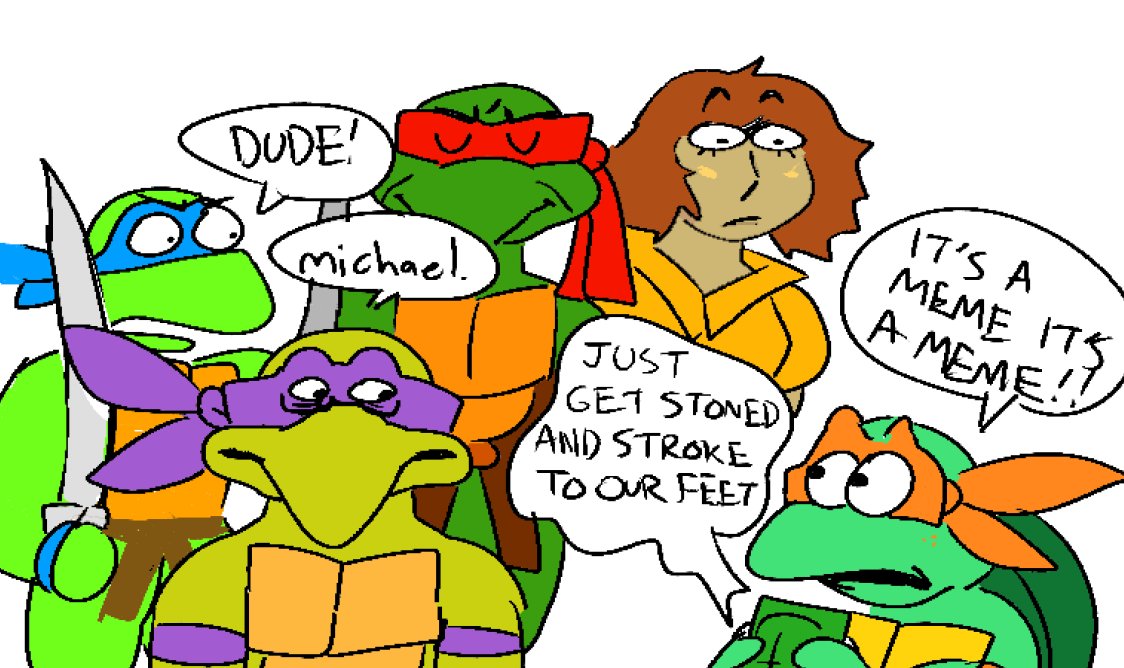 flurryfrenzy's tweet photo. uncomfortable mutant ninja turtles https://t.co/kMdDw1ZFjl