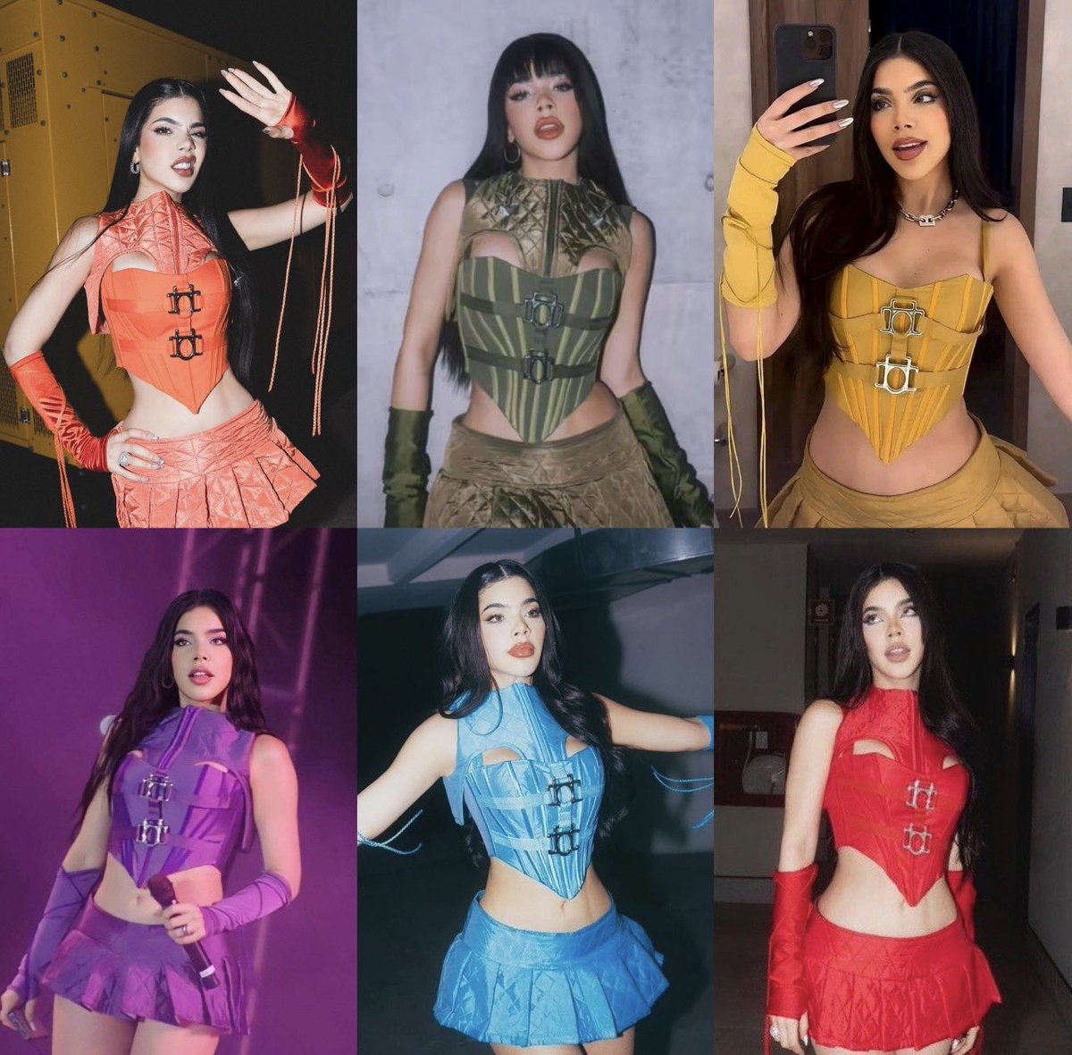 quieremicookie's tweet photo. siempre me parecieron tan top los outfits de Kenia OS en el K23 Tour https://t.co/2or8zJQKHx