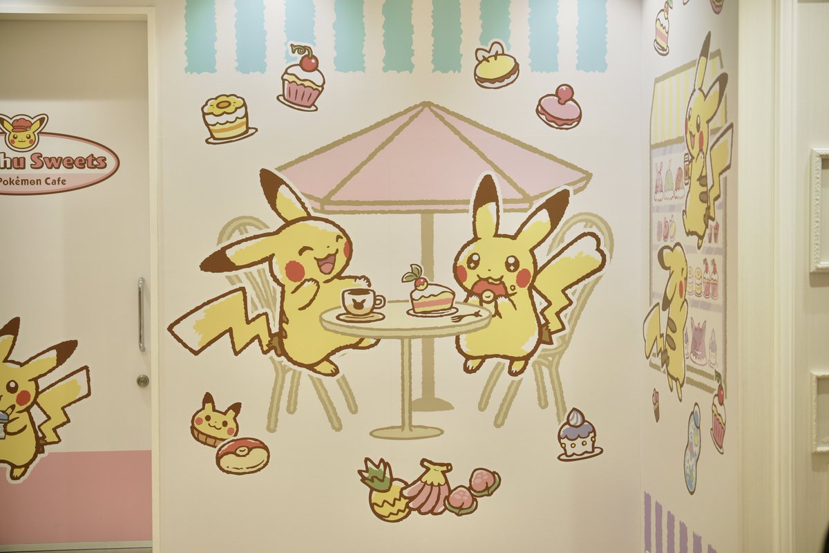 STRANGE_L0VE's tweet photo. ポケモンスイーツしてきた。 https://t.co/ei27dg6J4S