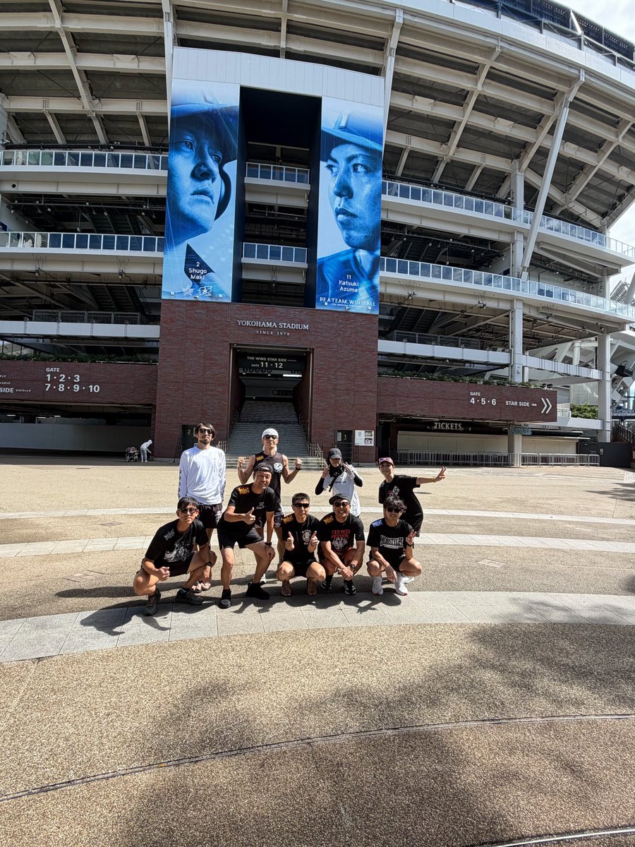ksk0120's tweet photo. 【#幡ヶ谷再生大学陸上部神奈川 支部練習会報告】
昨日は茨城、栃木、東京の部員にも来ていただき、台風一過のみなとみらい周辺をのんびり走りました。
ラン後は食事会で親睦を深めました。参加いただいた皆さま、ありがとうございました！

#幡ヶ谷再生大学陸上部
#mobstyles https://t.co/7FdhMoTm2S