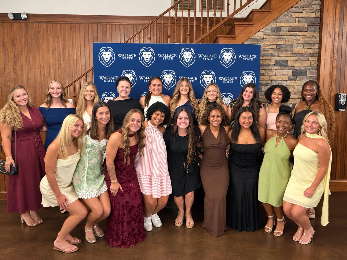 WallaceStSB's tweet photo. 2026 Wallace State Athletic Banquet. Thank you to all our administrators for putting this event on for all the athletes. #YeaLions 

🦁 P.R.I.D.E https://t.co/dC6fshKtsB