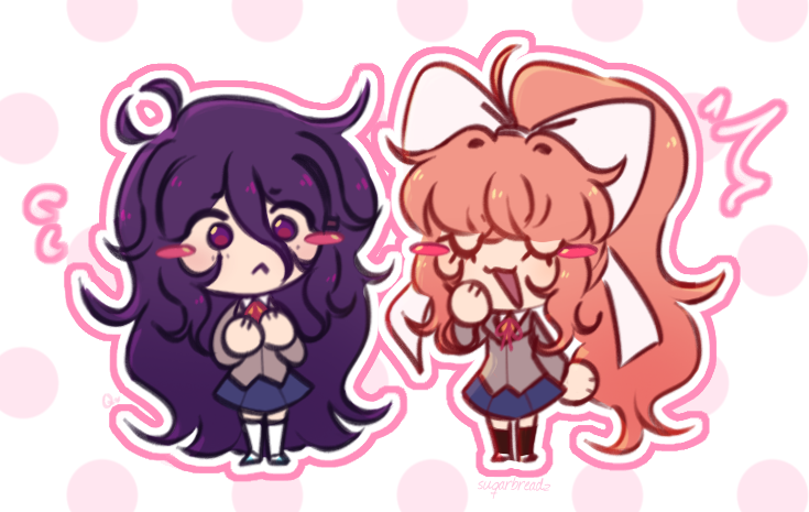 justqonika's tweet photo. girl yap ୨୧ #ddlc #yurika💚💜 https://t.co/5Hl8t0K1vx