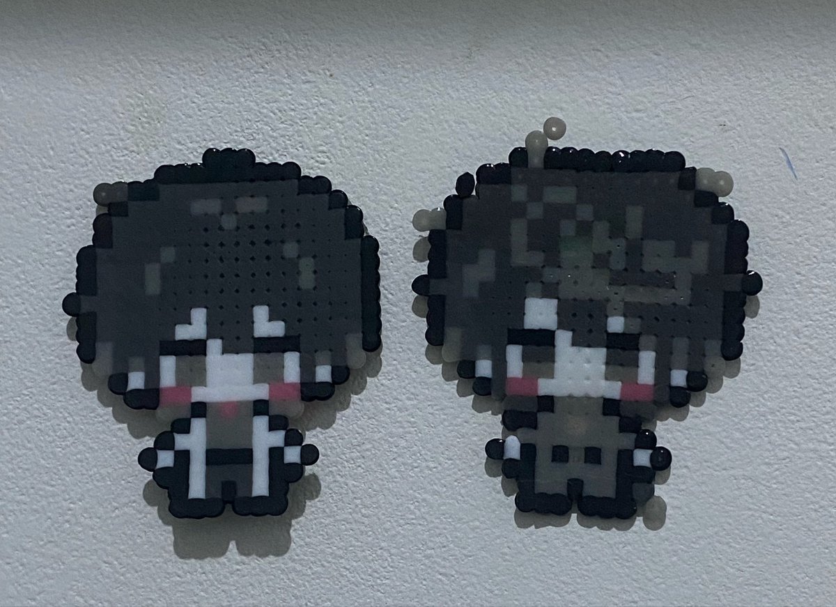 182aftg's tweet photo. fiz os #joongdok de hama beads e eles acabaram com meu h5 todinho só nesse cabelo e ainda faltou https://t.co/7tNX7VskHa