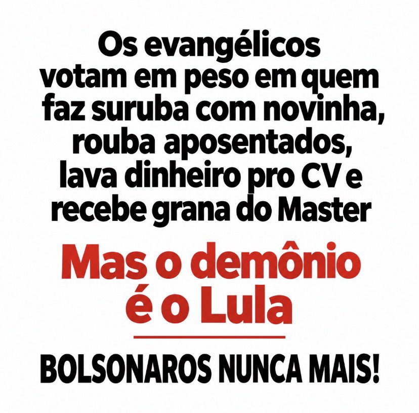 _dilmadebochada's tweet photo. Bolsonaro e seus filhos fizeram tudo aquilo que eles sempre acusaram esquerda de fazer.

Maior plotwist é ver os conservadorismo votando naquilo que dizem odiar. https://t.co/EWG6V5GosD