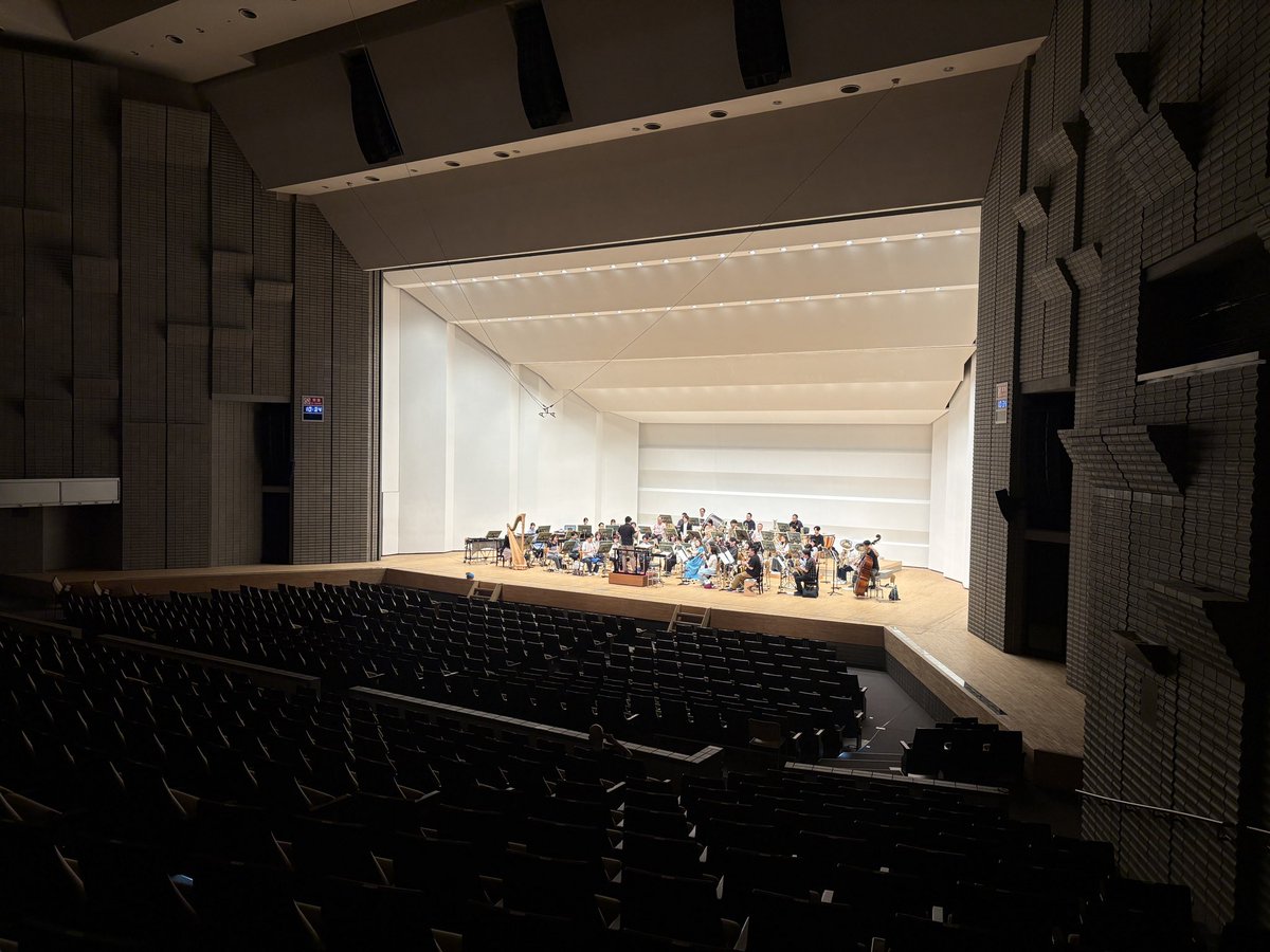 dragonquestwind's tweet photo. 本日 #市川市文化会館 公演‼️
ただいまゲネプロ中🎺🎶

皆さんとお会いできるのを楽しみにしております🐉⚔️

#永峰大輔 #TKWO #ドラクエ https://t.co/JBtW9YWudq