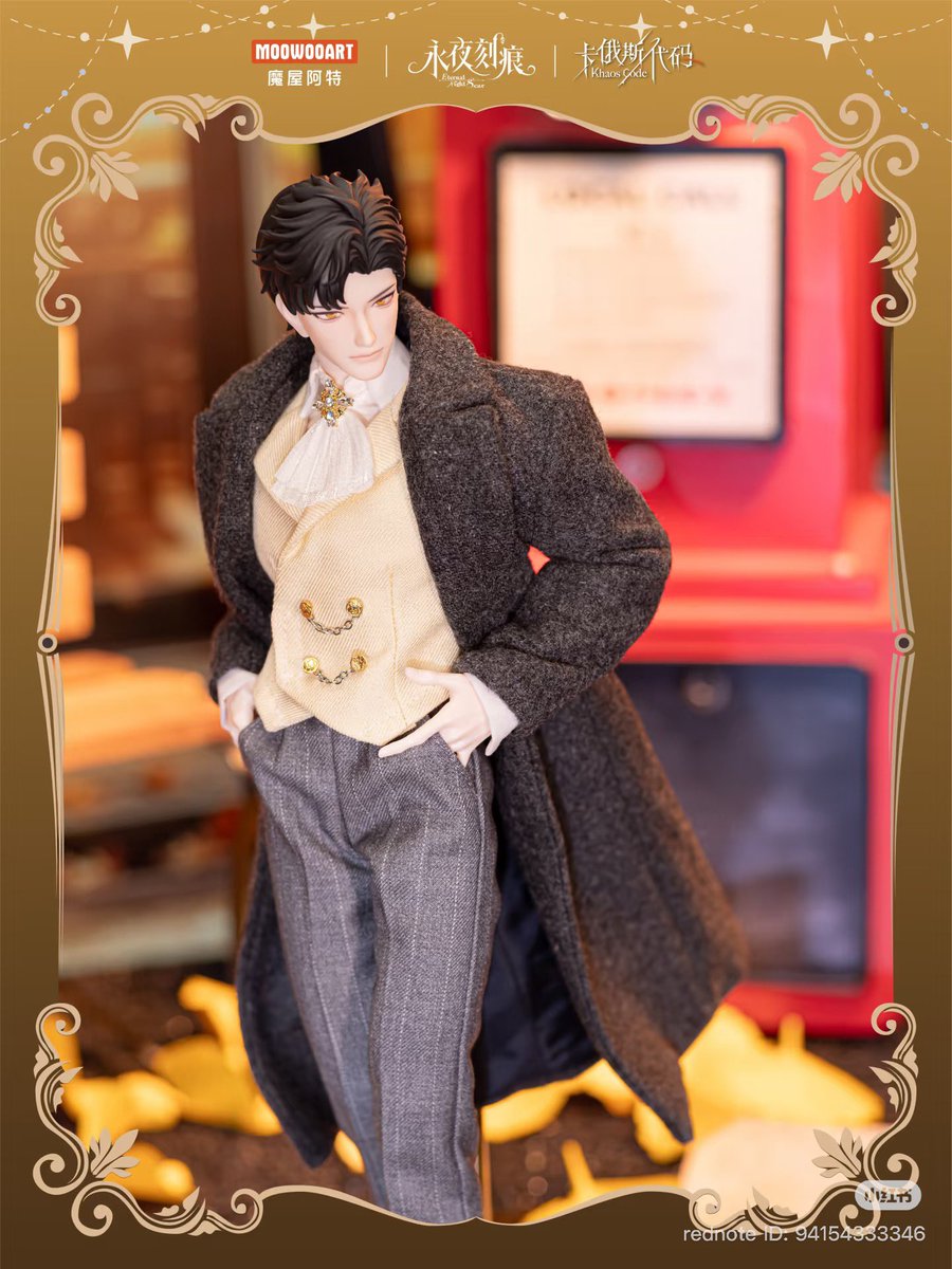 kanoko_dolls's tweet photo. 永夜刻痕2「卡俄斯代码」
< 绅士 >全体実物サンプル公開✨

コートはアルミ線が内蔵されており、
自由に裾の形を変えられます
ズボンは本物のポケット付きで、
手を入れられたり物を入れられたりできます

9月27日より販売開始予定！🗓️

https://t.co/Yks4yRLSjC

#kanoko_info https://t.co/tsqBep1GBD