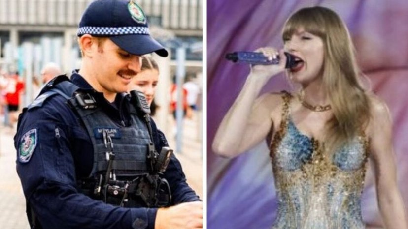 matthewslackau's tweet photo. Australian police are urging Taylor Swift fans to keep triple-0 for genuine emergencies after her cryptic “sh0w business f0r y0u” Instagram bio sparked fan speculation. NSW and Victoria Police joined the fun with Swift-themed warnings. 🚨🎶

#TaylorSwift #matthewslack #perthnews https://t.co/RQWrbV3Adj