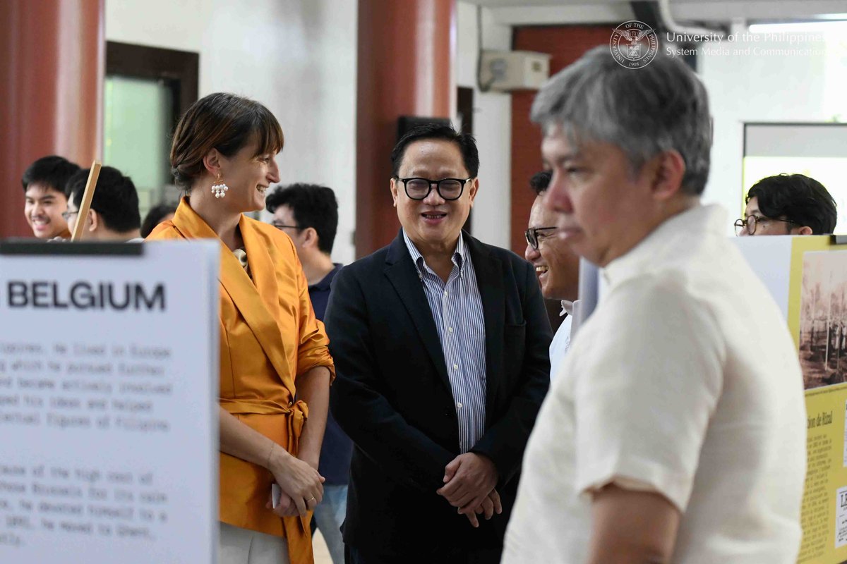 upsystem's tweet photo. “L’Archipel et le Plat Pays” (“The Archipelago and the Flat Country”), an exhibit celebrating 80 years of Philippine-Belgian diplomatic relations, opened Monday, Sept. 14. 

https://t.co/UMCmCxfzAQ https://t.co/MgI8bHhFxt