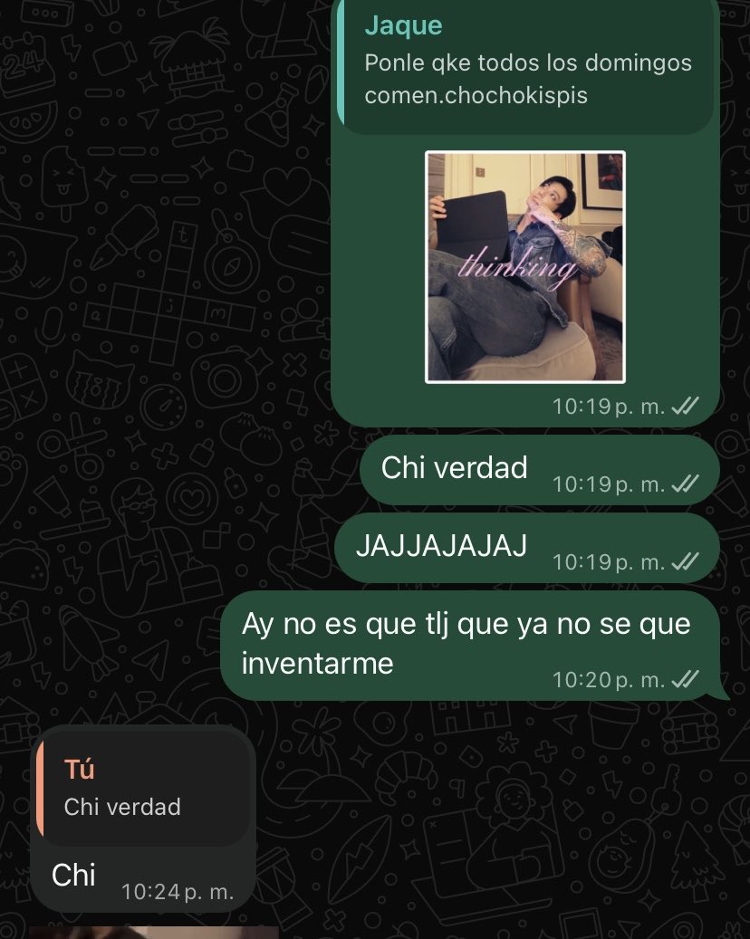 lvsttk7's tweet photo. La única que entiende la vibra del chi 🤗💋 https://t.co/GdNV34B14Y