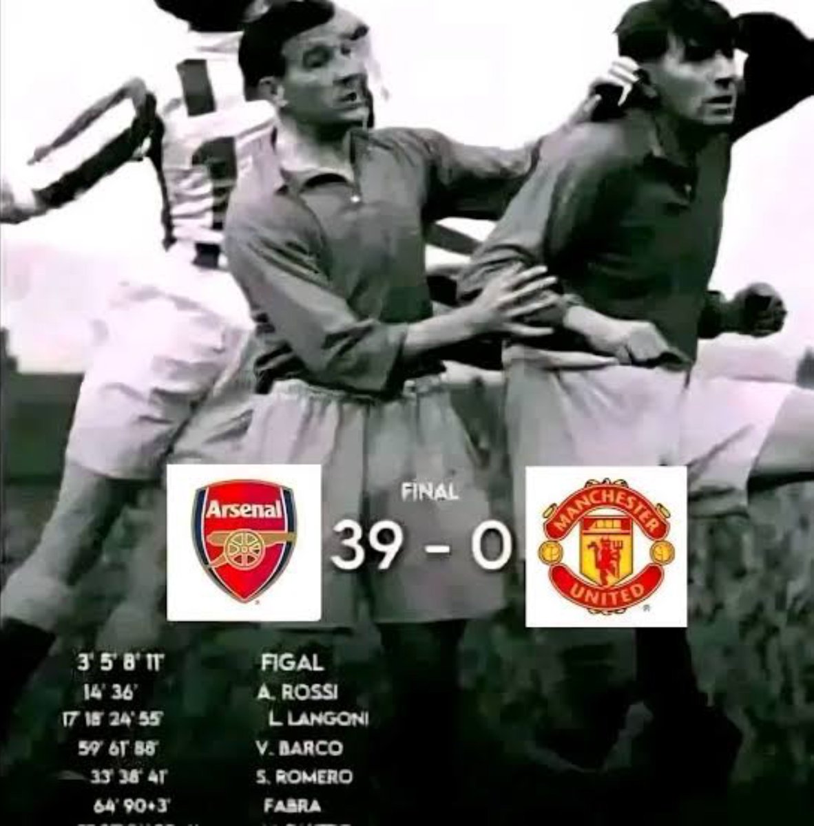 Arsenal__Zone's tweet photo. I don't want to know which year was this but 39:0 was some nasty demonic business https://t.co/VZdove3T3t