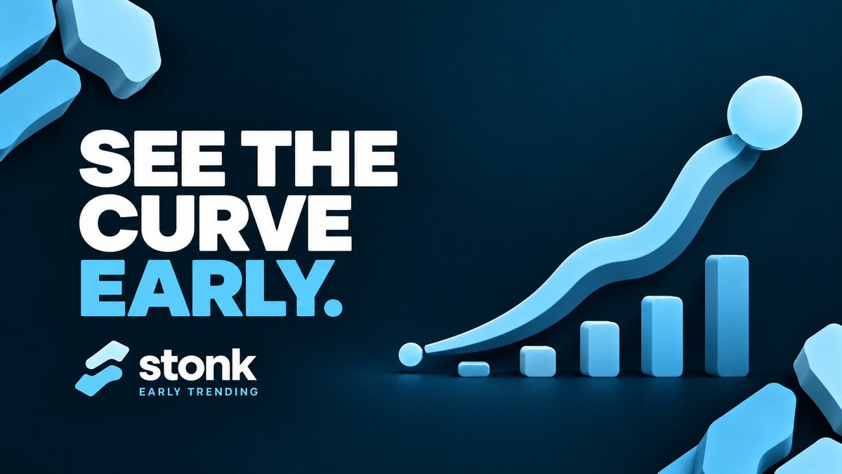 stonk_trending's tweet photo. A token doesn’t suddenly become interesting when it graduates.

The first buys, the volume, the climb up the bonding curve — that’s where the story begins. But those early StonkFun launches aren’t visible on DexScreener until they bond.

That’s the gap Stonk Early Trending fills: a place for traders to discover and follow launches from their first buy, while they’re still on the curve.

See what’s happening before graduation → https://t.co/kVhAWaFWI6