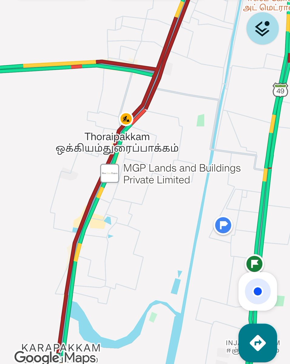 abbu29's tweet photo. @ChennaiTraffic Oh yeah , traffic eased. https://t.co/wH1TskqvN0