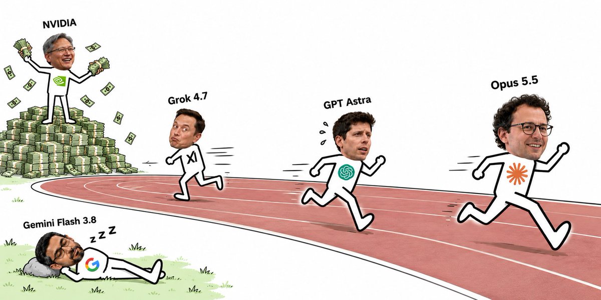 adnaannasir_'s tweet photo. the real winner isn’t even racing...... https://t.co/K08NpNfPB3