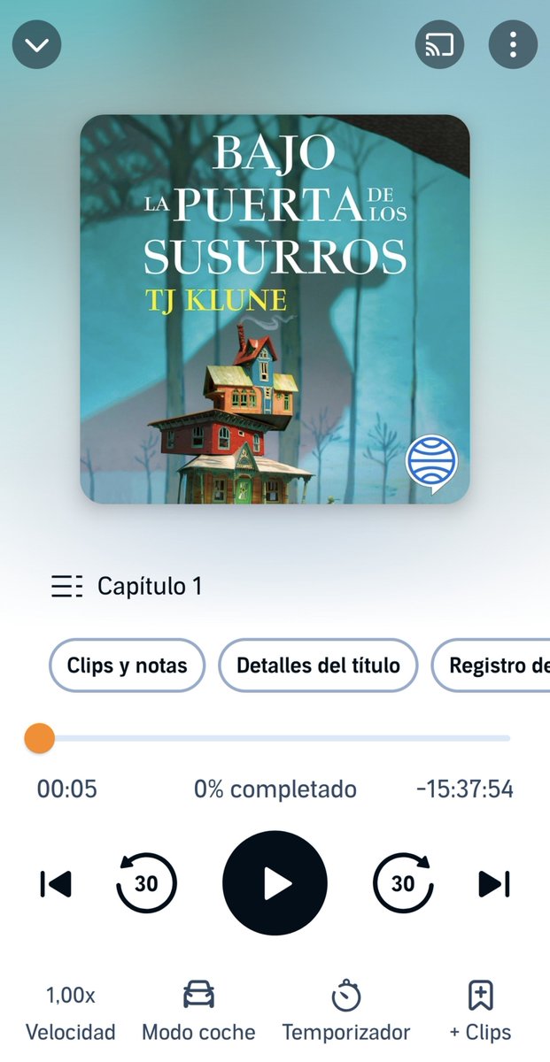Robin29book's tweet photo. 📌 🎧 Bajo la puerta de los susurros
Autor: T. J. Klune
Plataforma: Audible https://t.co/yOeEvbiDOP