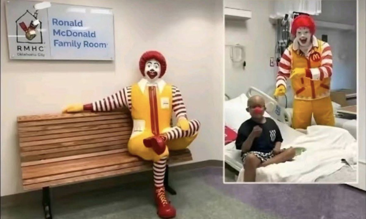 DanielGilr44222's tweet photo. McDonald’s owns zero cattle farms, yet somehow owns 270 children’s hospitals. Let that sink in. https://t.co/9pMjyRrDCj