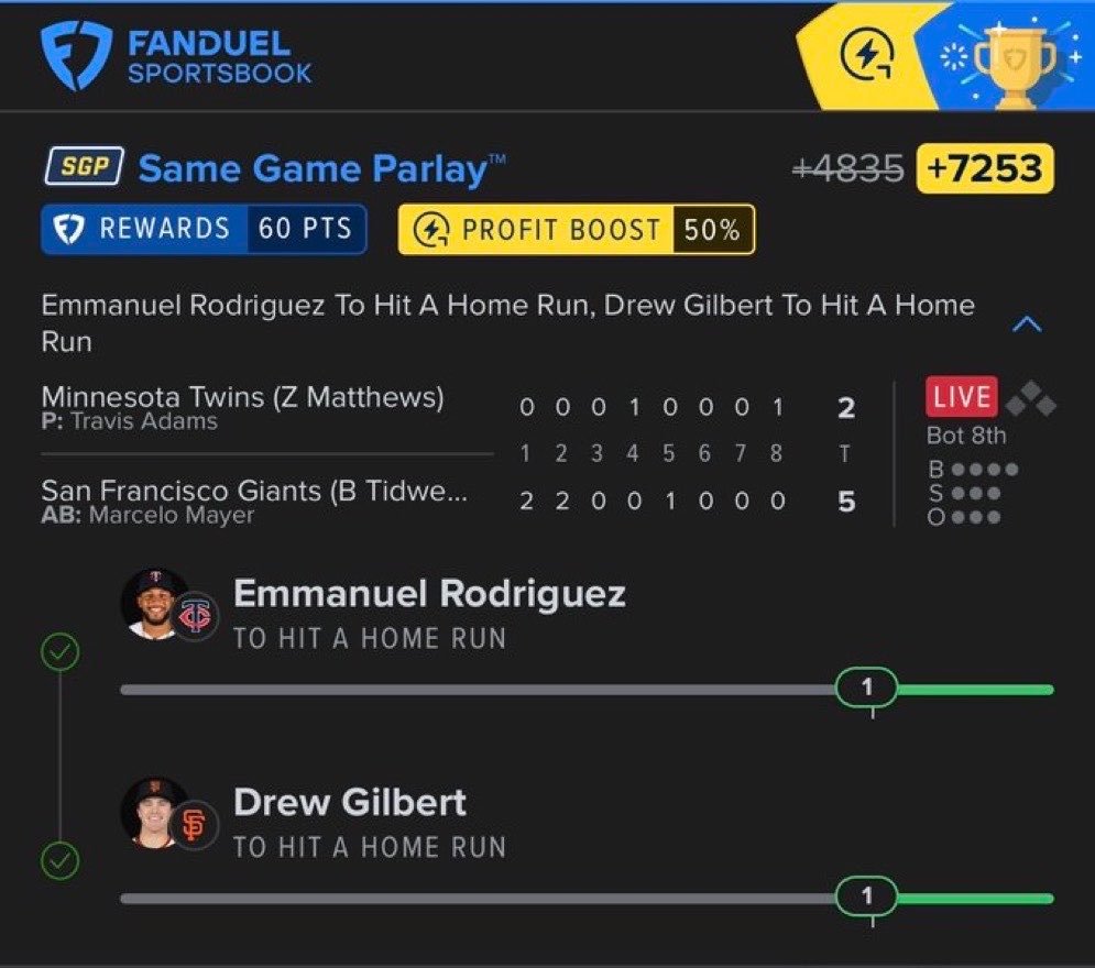 surebangpicks's tweet photo. +7253 CASHED! 💣💣
RODRIGUEZ + GILBERT BOTH YARD ✅

https://t.co/IwHlyVShw1

@Playbook https://t.co/yFXpORSPdb