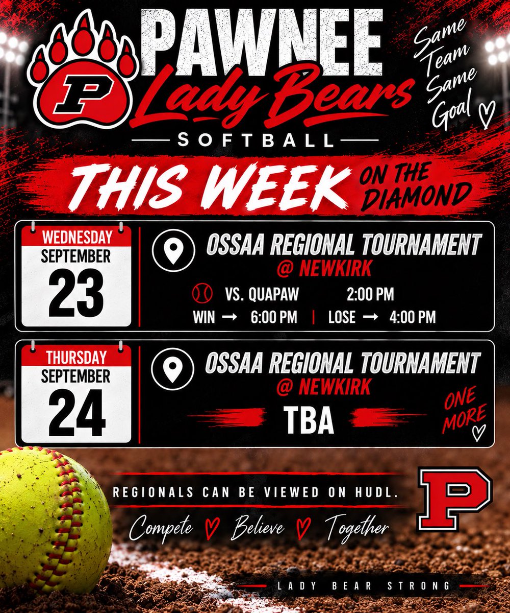 kamberhiggins_9's tweet photo. Playoffs start tomorrow!! Can’t wait to take the dirt with my Lady Bears!! Let’s bring home the gold 🥇

@cowgirlsb @OSUcoachG @Coach_Shippy 
@AndreaMVaughan @malorimbelcher 
@GoShockersSB @RazorbackSB 
@softballhype @VYPEOK @Hudl @tagupSoftball 
@TulsaElite2829 @TulsaEliteSB https://t.co/rRiycsZkmq