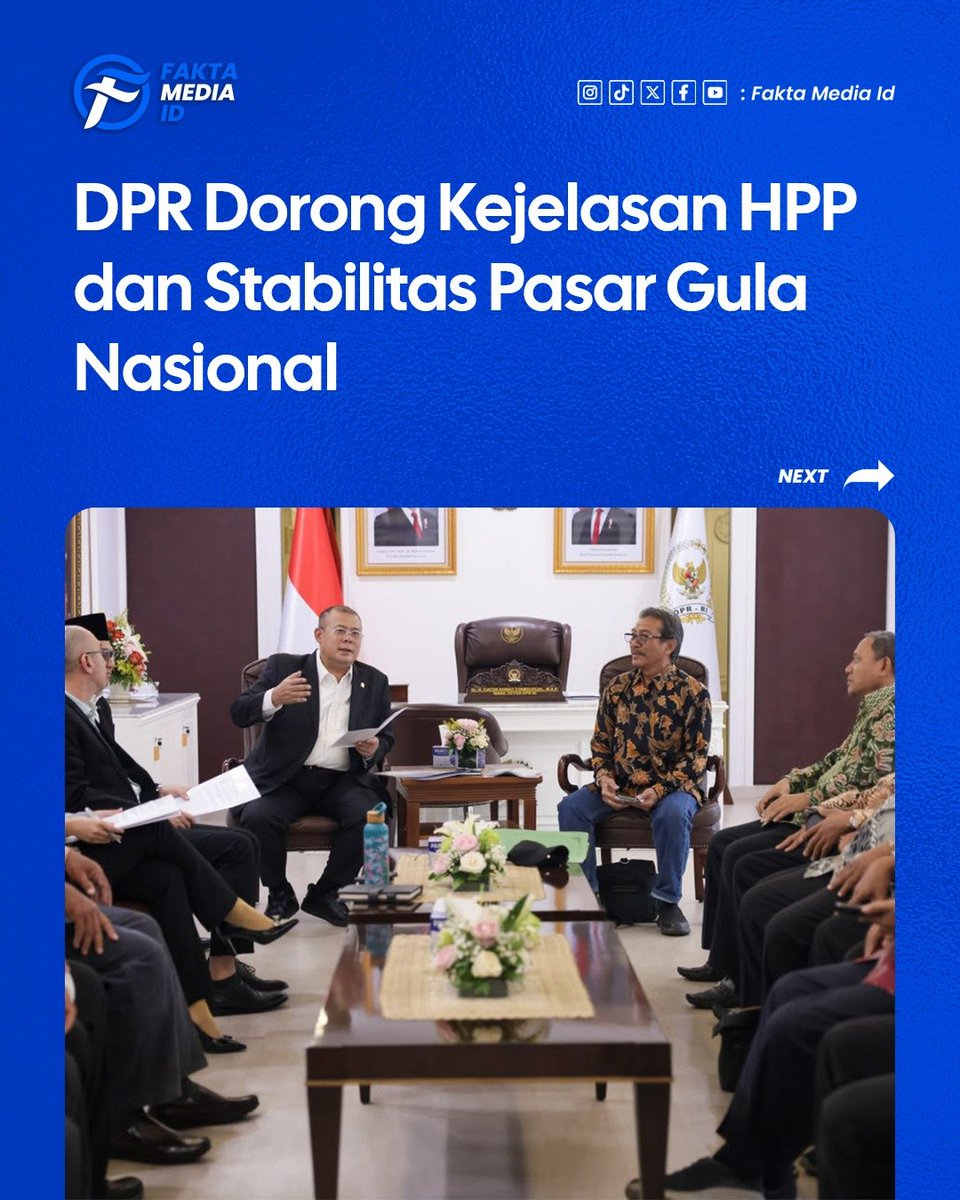 TirtaKamila's tweet photo. DPR dorong kejelasan HPP dan stabilitas pasar bulan nasional✍️✅ https://t.co/DQELcDKUdM