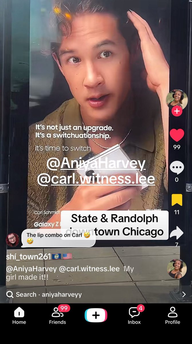 mmb4rtv's tweet photo. Aniya and Carl on an advertisement board in Chicago!! Whattt??!!!!

ANIYA HARVEY AT MFWSS27
#AniyaxMFWSS27 #AniyaHarvey https://t.co/gcx1wD7IPS
