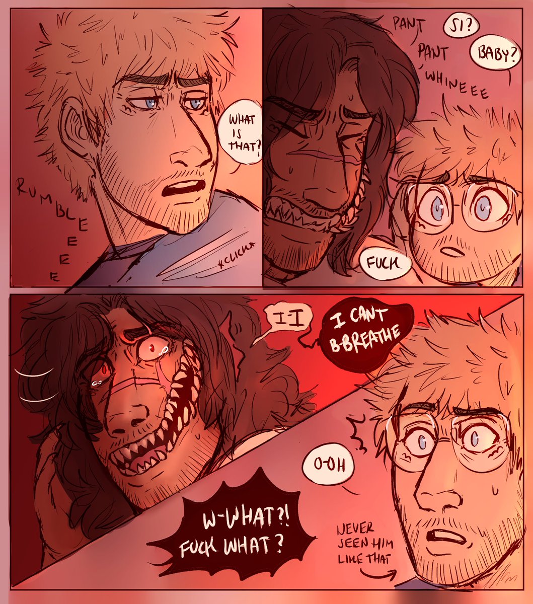 smol_ghosts's tweet photo. The first time Simon has an anxiety attack around Ryland (pt 1) #bloodymary https://t.co/TwHRrUaP0v