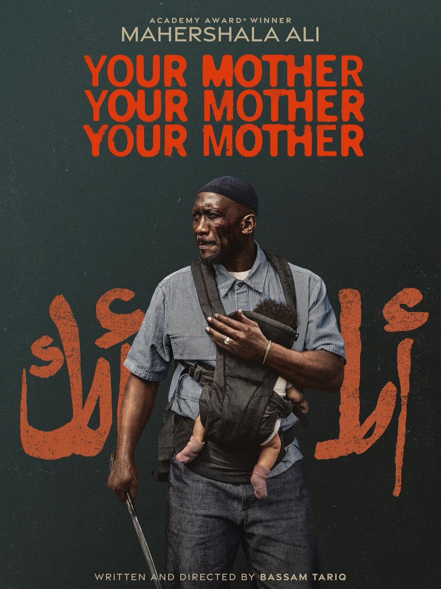 DiscussingFilm's tweet photo. ‘YOUR MOTHER YOUR MOTHER YOUR MOTHER’ is now at 97% on Rotten Tomatoes.

• Starring Mahershala Ali & directed by Bassam Tariq in their first film together after ‘Blade’ fell apart at Marvel

• Follows a religious hitman who struggles to balance work, faith & fatherhood

• In theaters in LA & NY this Friday

Read our review: https://t.co/wLbdsb3hE0