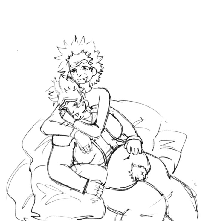 doofpaws's tweet photo. i’m too lazy to finish this here you go guys #prickcest https://t.co/qpl6KLlFEG