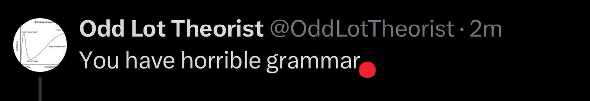 bu4rdd's tweet photo. @OddLotTheorist @polisci235 @EvansIanRhys @ShitpostRock this is twitter you dork ass retard who gives a fuck 😂 fixed this for you btw https://t.co/loN0P49IF5